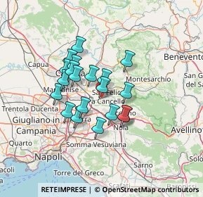 Mappa 81027 San Felice a Cancello CE, Italia (11.0225)