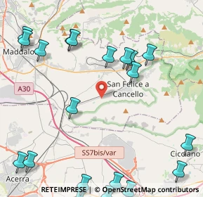 Mappa 81027 San Felice a Cancello CE, Italia (6.4165)