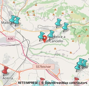 Mappa 81027 San Felice a Cancello CE, Italia (7.5035)