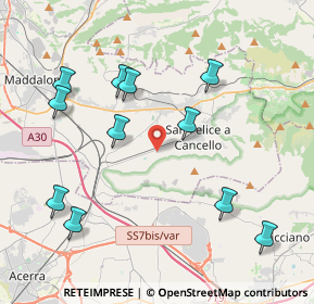 Mappa 81027 San Felice a Cancello CE, Italia (4.74545)