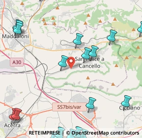 Mappa 81027 San Felice a Cancello CE, Italia (6.964)