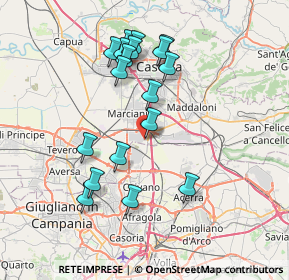 Mappa Centro Commerciale Polo della Qualità, 81025 Marcianise CE, Italia (7.72111)