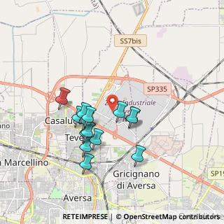 Mappa Strada Consortile Zona Industriale Aversa Nord, 81030 Teverola CE, Italia (1.66643)
