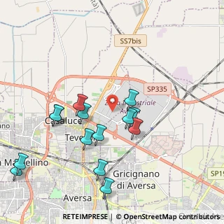 Mappa Strada Consortile Zona Industriale Aversa Nord, 81030 Teverola CE, Italia (2.26071)