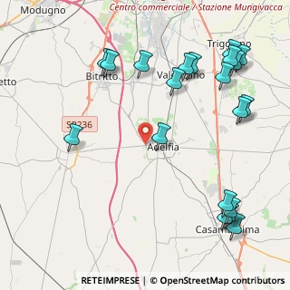 Mappa Strada provinciale per Sannicandro, 70010 Adelfia BA, Italia (5.82)