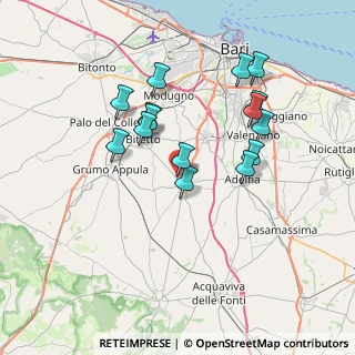 Mappa VIA GEN, 70028 Sannicandro di Bari BA, Italia (7.122)