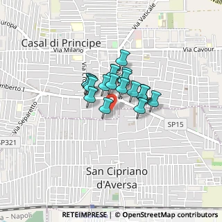 Mappa Via Torre, 81033 Casal di principe CE, Italia (0.2635)