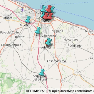Mappa Via Papa Pio X, 70010 Adelfia BA, Italia (9.696)