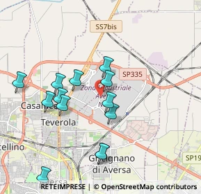 Mappa Viale Tommaso Affinito, 81030 Teverola CE, Italia (1.99385)