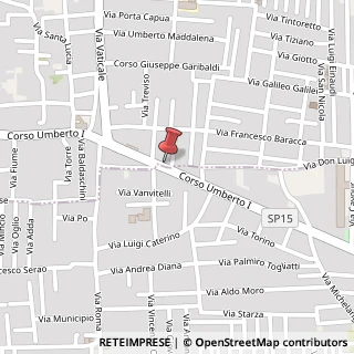 Mappa Corso Umberto I, 243, 81036 San Cipriano d'Aversa, Caserta (Campania)