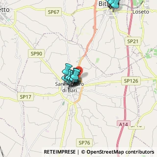 Mappa KM 11.100, 70028 Sannicandro di Bari BA, Italia (2.413)