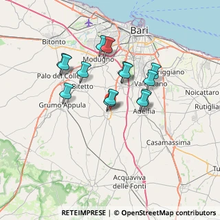 Mappa KM 11.100, 70028 Sannicandro di Bari BA, Italia (6.30214)