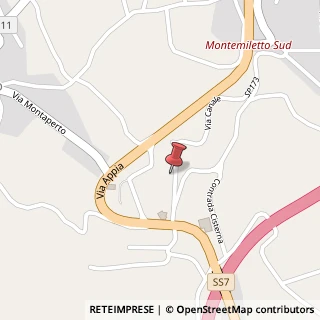 Mappa Via Cisterna, 4, 83038 Montemiletto, Avellino (Campania)