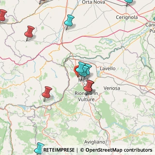 Mappa Via R. Scotellaro, 85025 Melfi PZ, Italia (25.21714)