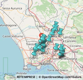 Mappa Z. Ind. Aversa Nord, 81030 Teverola CE, Italia (12.052)