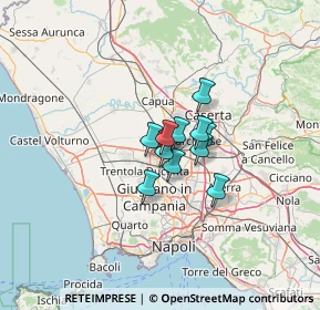 Mappa Z. Ind. Aversa Nord, 81030 Teverola CE, Italia (6.95)