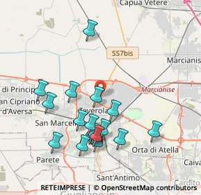 Mappa Z. Ind. Aversa Nord, 81030 Teverola CE, Italia (4.1)