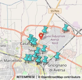 Mappa Z. Ind. Aversa Nord, 81030 Teverola CE, Italia (1.97571)