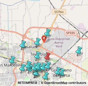 Mappa Z. Ind. Aversa Nord, 81030 Teverola CE, Italia (2.812)