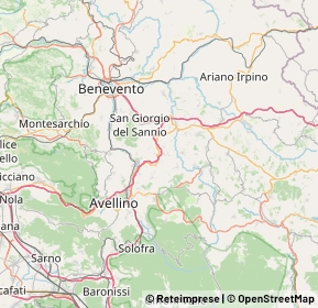 Mappa 83038 Montemiletto AV, Italia (12.397)