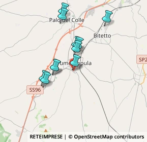 Mappa Via Angelo iacobellis, 70025 Grumo Appula BA, Italia (3.31364)