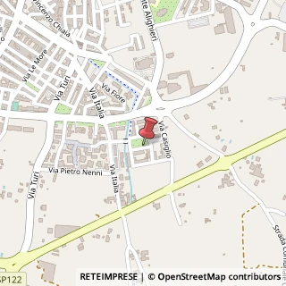 Mappa Piazza aristotele, 70018 Rutigliano, Bari (Puglia)