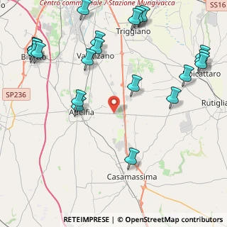Mappa SP 84 Adelfia - Rutigliano, 70010 Casamassima BA (6.0555)