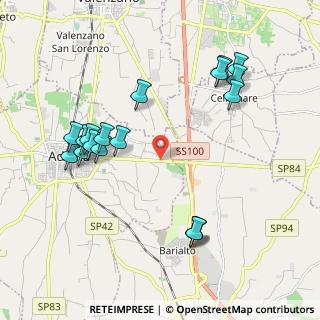 Mappa SP 84 Adelfia - Rutigliano, 70010 Casamassima BA (2.35056)