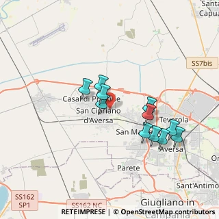 Mappa Via Nino Bixio, 81030 Villa di Briano CE, Italia (3.50273)