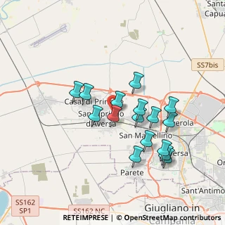 Mappa Via Nino Bixio, 81036 San Cipriano D'aversa CE, Italia (3.47375)