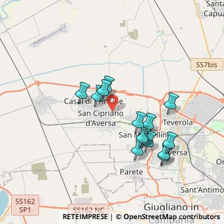 Mappa Via Nino Bixio, 81030 Villa di Briano CE, Italia (3.68929)