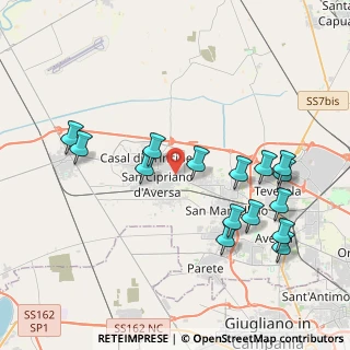 Mappa Via Nino Bixio, 81036 San Cipriano D'aversa CE, Italia (4.54533)