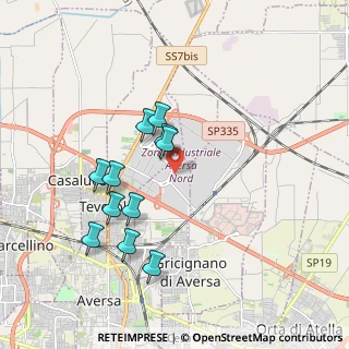 Mappa Zona industriale Aversa Nord Polo Impre.co, 81030 Carinaro CE, Italia (1.86455)