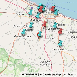 Mappa Via Gen. C. Mondelli, 70028 Sannicandro di Bari BA, Italia (10.4815)