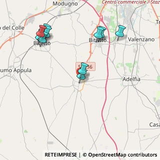 Mappa Via Giacosa, 70028 Sannicandro di Bari BA, Italia (4.87545)