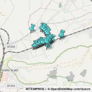 Mappa Località Botteghino, 81027 San Felice a Cancello CE, Italia (0.42414)