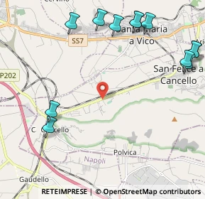 Mappa Località Botteghino, 81027 San Felice a Cancello CE, Italia (3.09083)