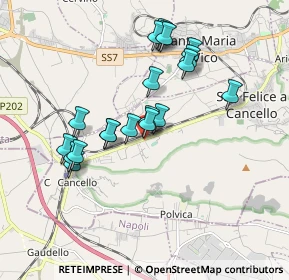 Mappa Località Botteghino, 81027 San Felice a Cancello CE, Italia (1.7765)