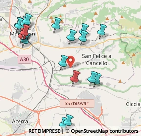 Mappa Località Botteghino, 81027 San Felice a Cancello CE, Italia (5.294)