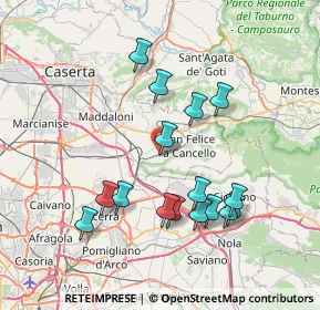 Mappa Località Botteghino, 81027 San Felice a Cancello CE, Italia (7.84188)