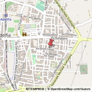 Mappa Via Ettore Carafa, 38, 70010 Adelfia, Bari (Puglia)