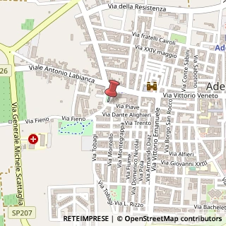 Mappa Piazza Vittoriano Cimmarrusti, 6, 70010 Adelfia BA, Italia, 70010 Adelfia, Bari (Puglia)