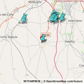 Mappa Via Enrico Berlinguer, 70028 Sannicandro di Bari BA, Italia (4.7765)