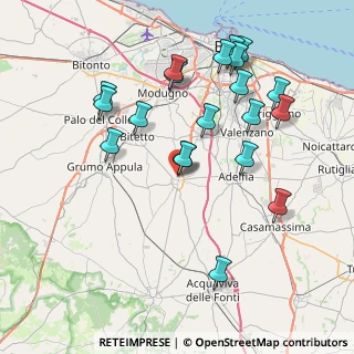 Mappa Via Enrico Berlinguer, 70028 Sannicandro di Bari BA, Italia (8.8515)