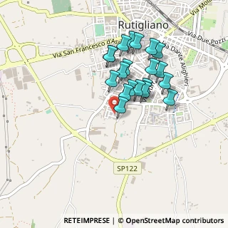 Mappa Via Don Milani, 70018 Rutigliano BA, Italia (0.4085)