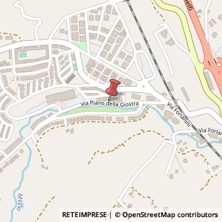 Mappa Via Piano della Giostra, 12/B, 85025 Melfi, Potenza (Basilicata)
