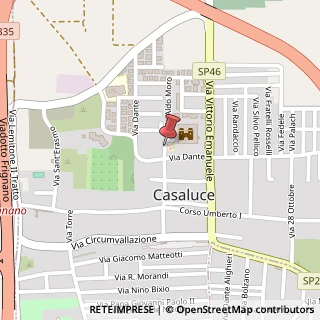 Mappa Piazza Castello, 3, 81030 Casaluce, Caserta (Campania)