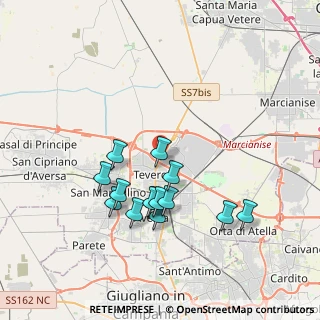 Mappa SS 7bis, 81030 Teverola CE, Italia (3.68071)