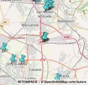 Mappa CC Campania, 81025 Marcianise CE, Italia (6.2825)