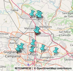 Mappa CC Campania, 81025 Marcianise CE, Italia (7.25)